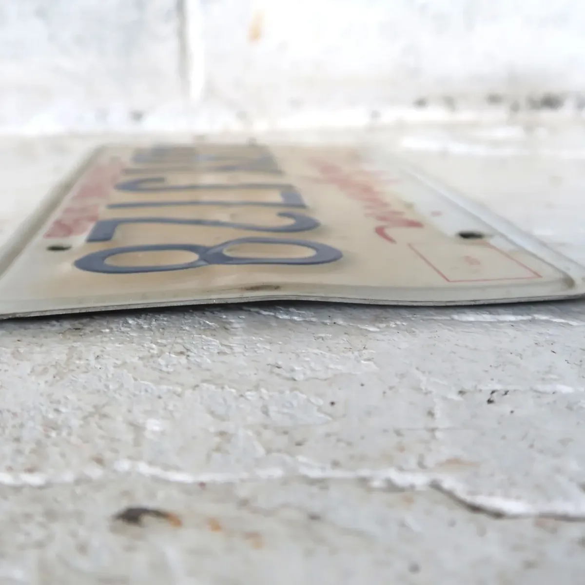 CALIFORNIA USED ナンバープレート ペア