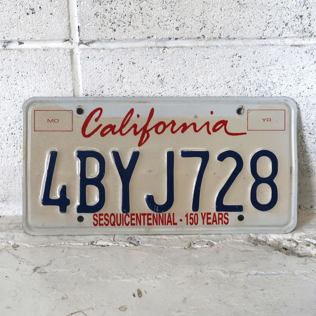 CALIFORNIA USED ナンバープレート ペア