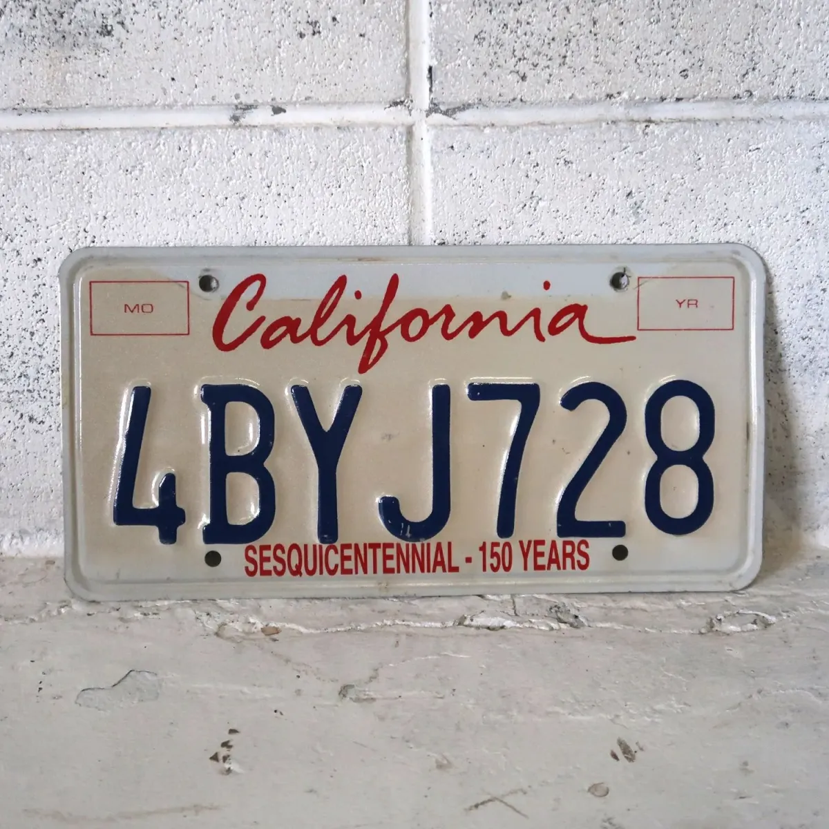 CALIFORNIA USED ナンバープレート ペア