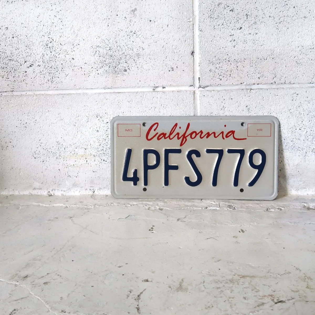 CALIFORNIA USED ナンバープレート ペア