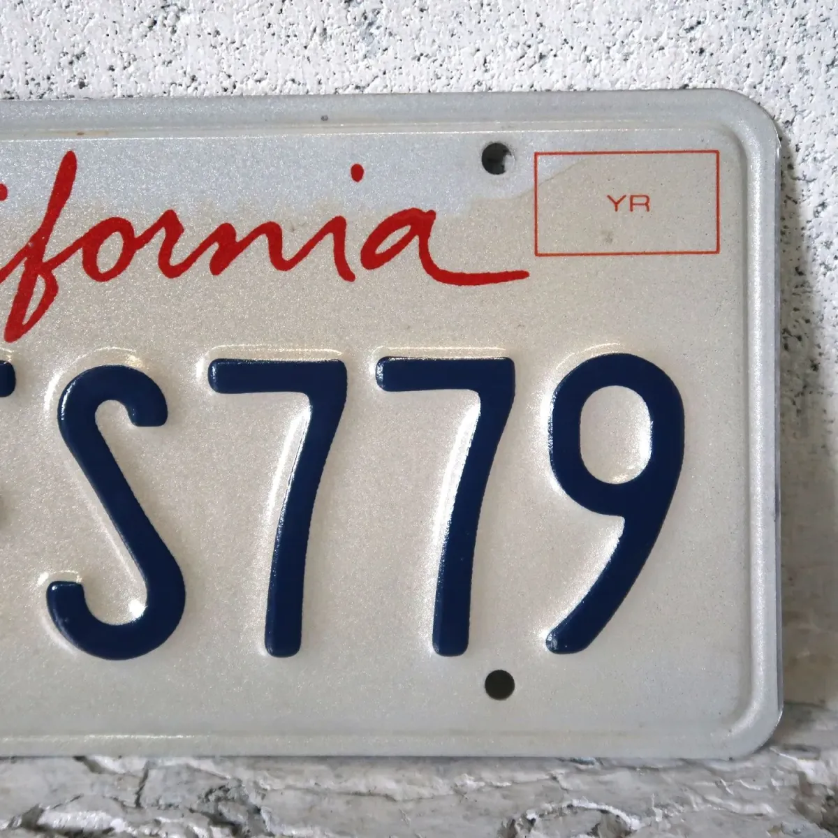 CALIFORNIA USED ナンバープレート ペア