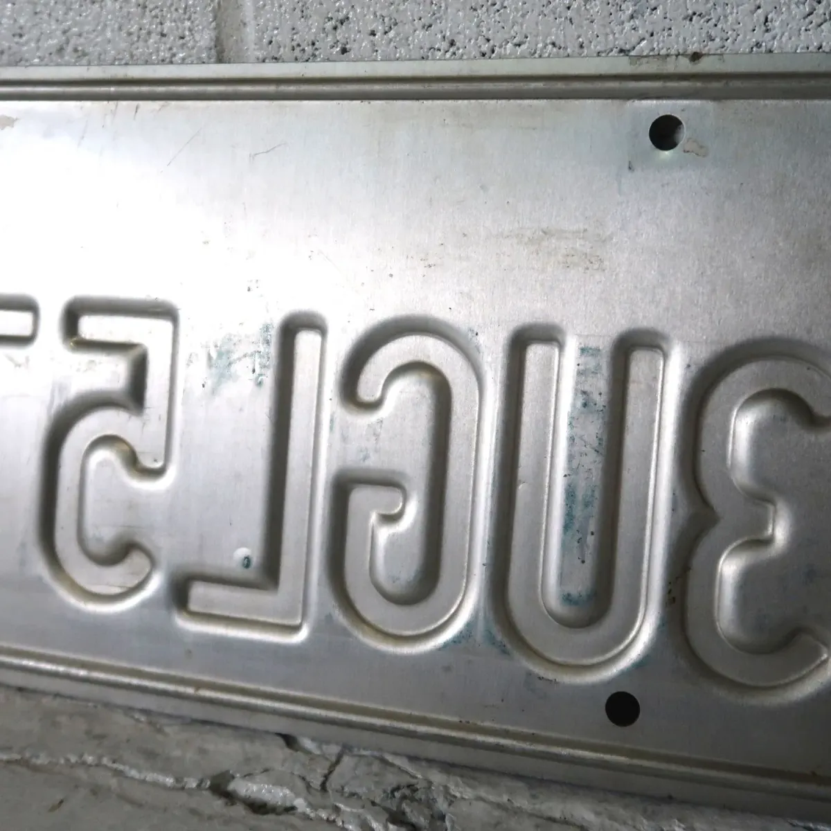 CALIFORNIA USED ナンバープレート ペア