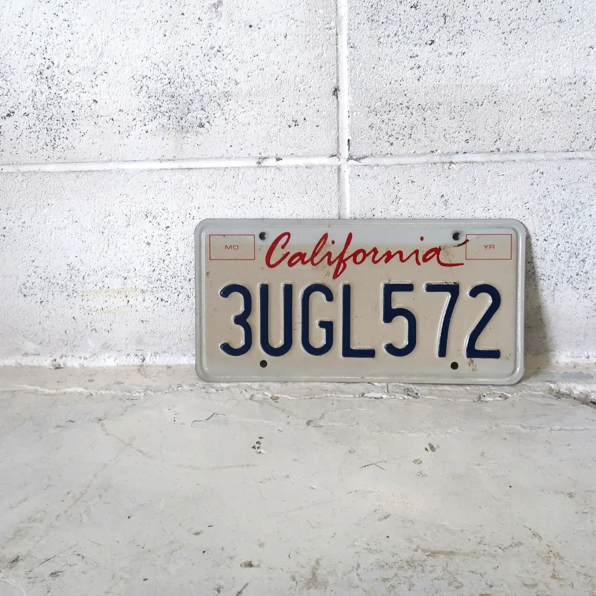 CALIFORNIA USED ナンバープレート ペア