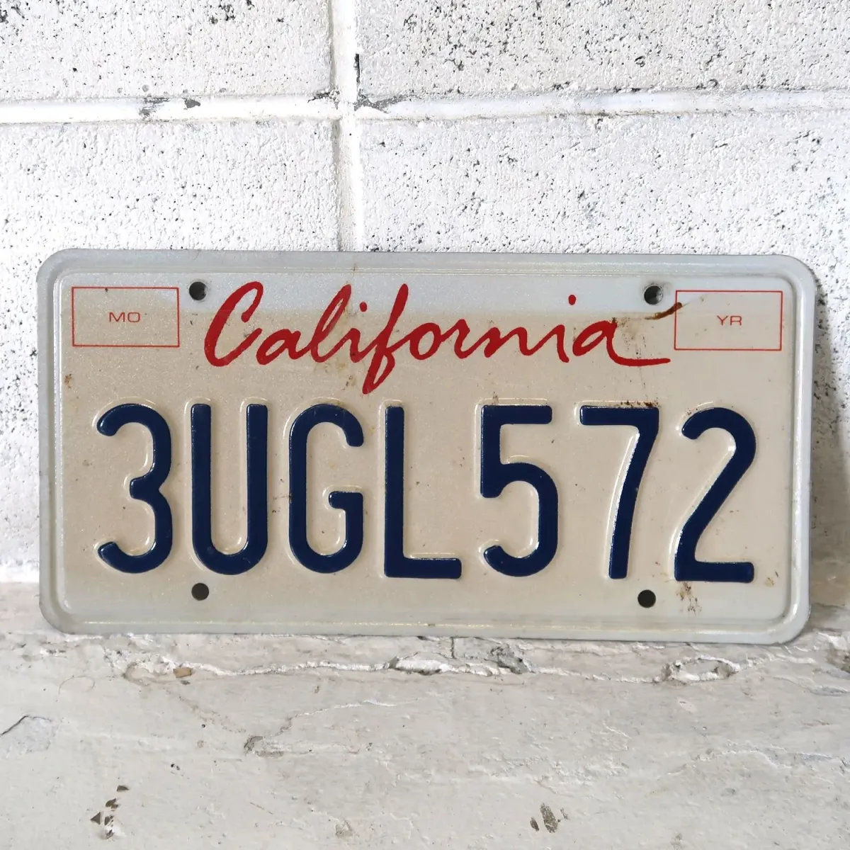 CALIFORNIA USED ナンバープレート ペア