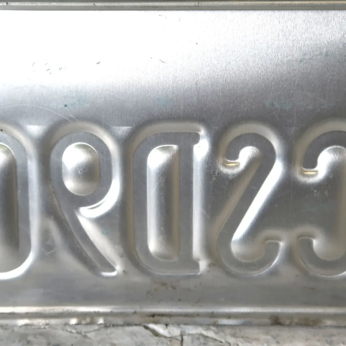 CALIFORNIA USED ナンバープレート ペア