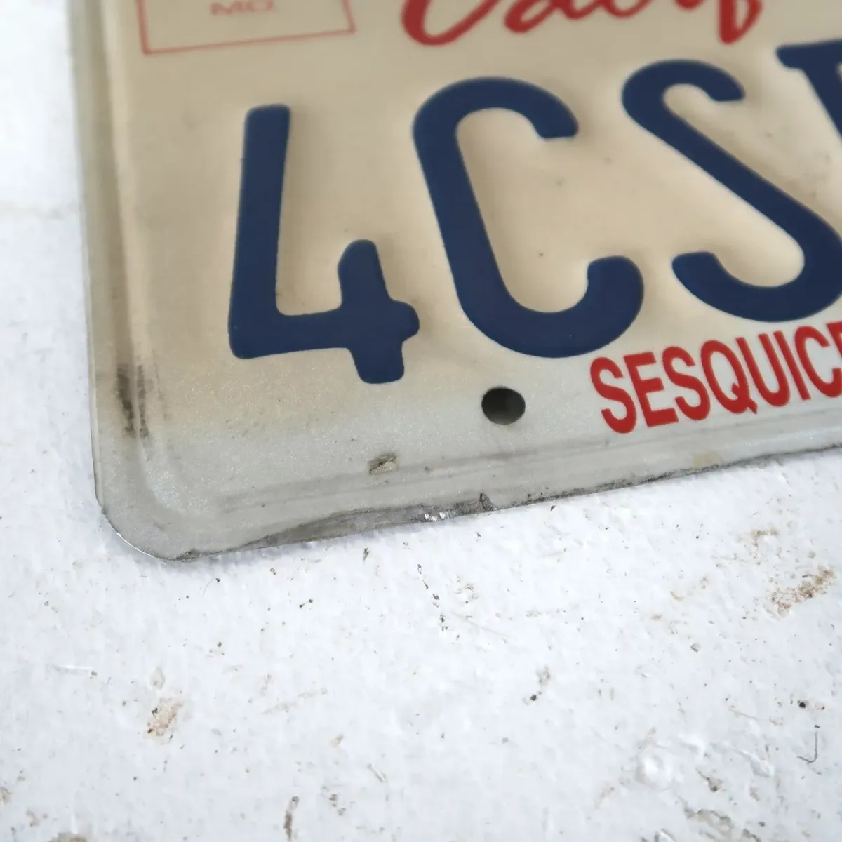 CALIFORNIA USED ナンバープレート ペア