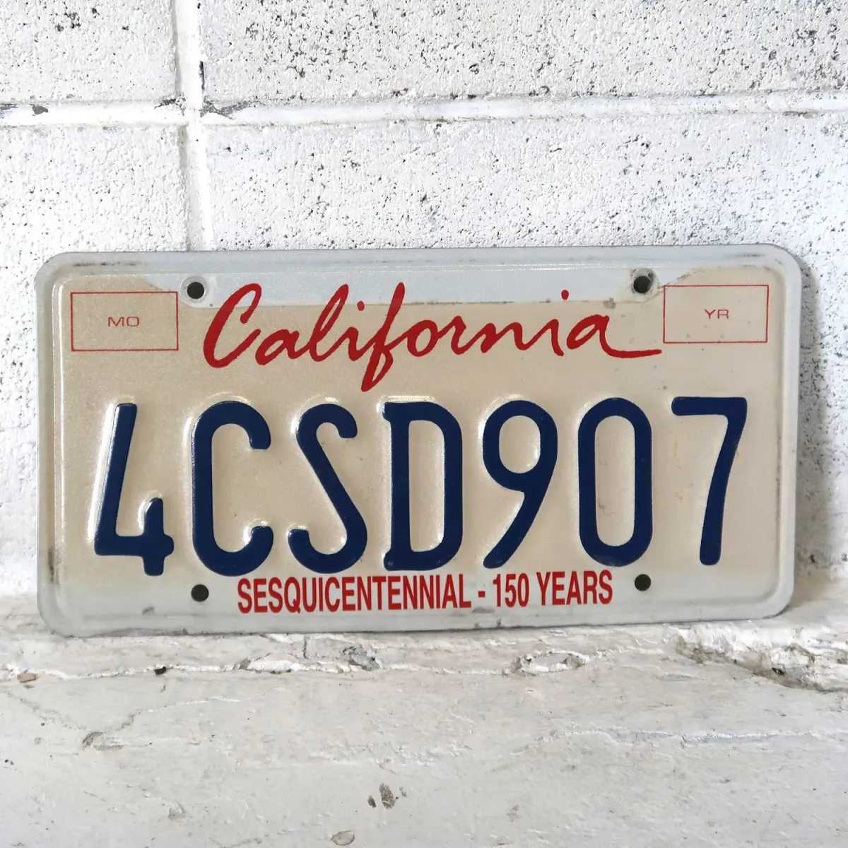 CALIFORNIA USED ナンバープレート ペア