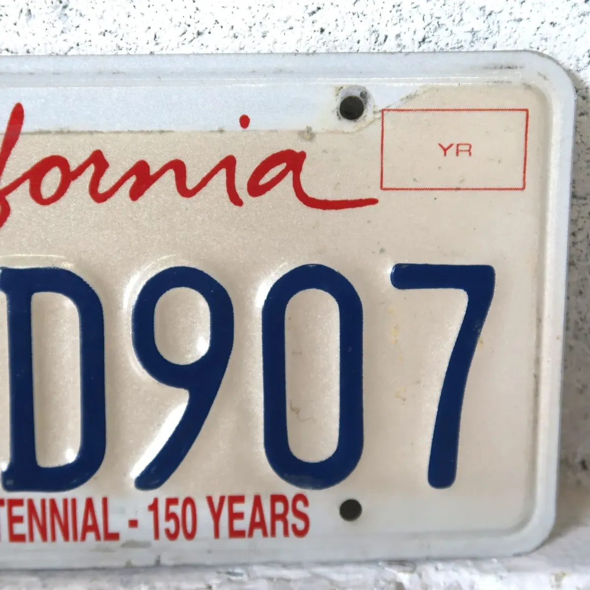 CALIFORNIA USED ナンバープレート ペア