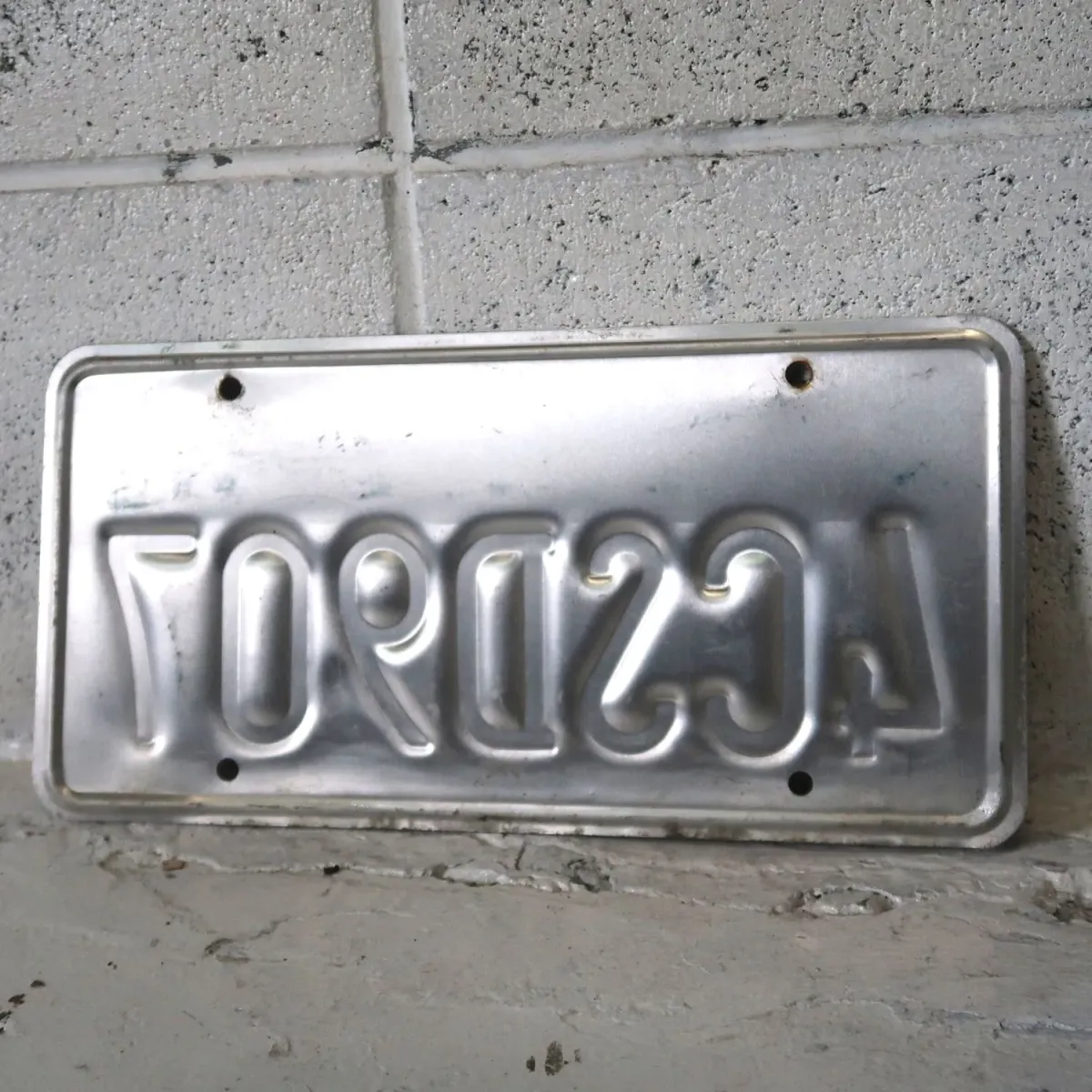 CALIFORNIA USED ナンバープレート ペア