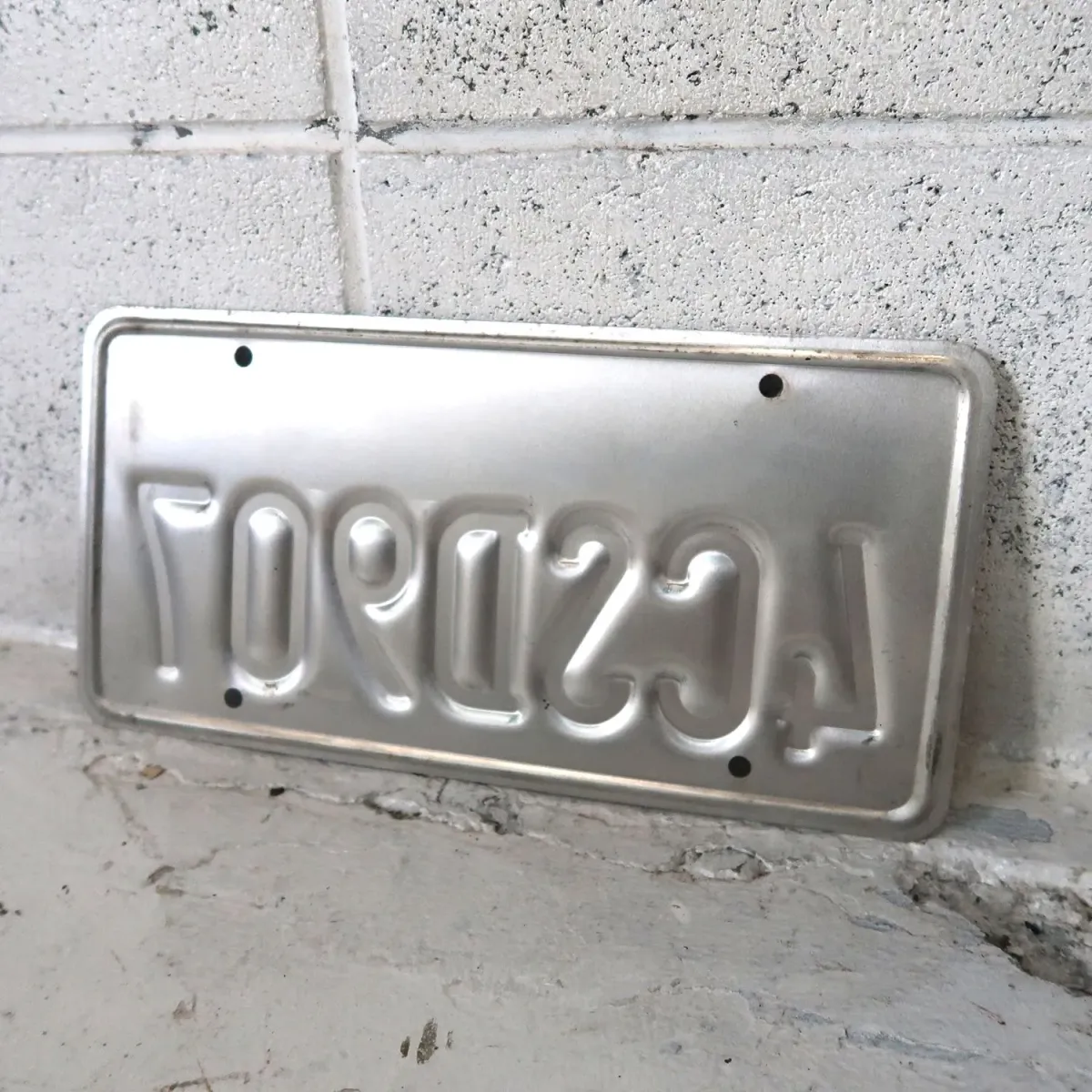 CALIFORNIA USED ナンバープレート ペア