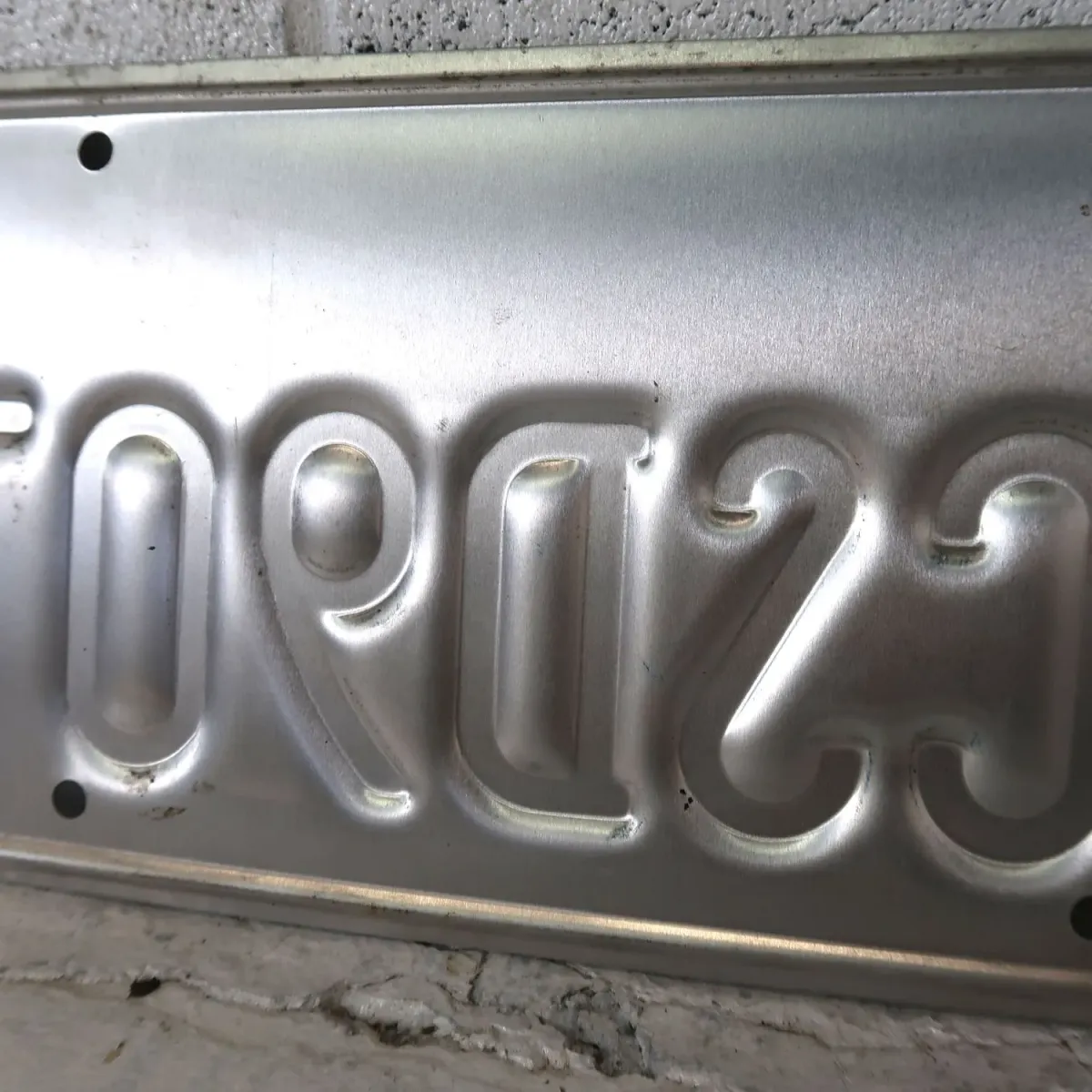 CALIFORNIA USED ナンバープレート ペア