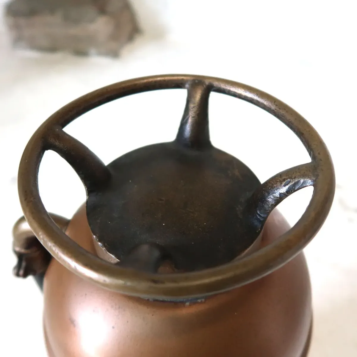 ビンテージ 消火器 銅×真鍮