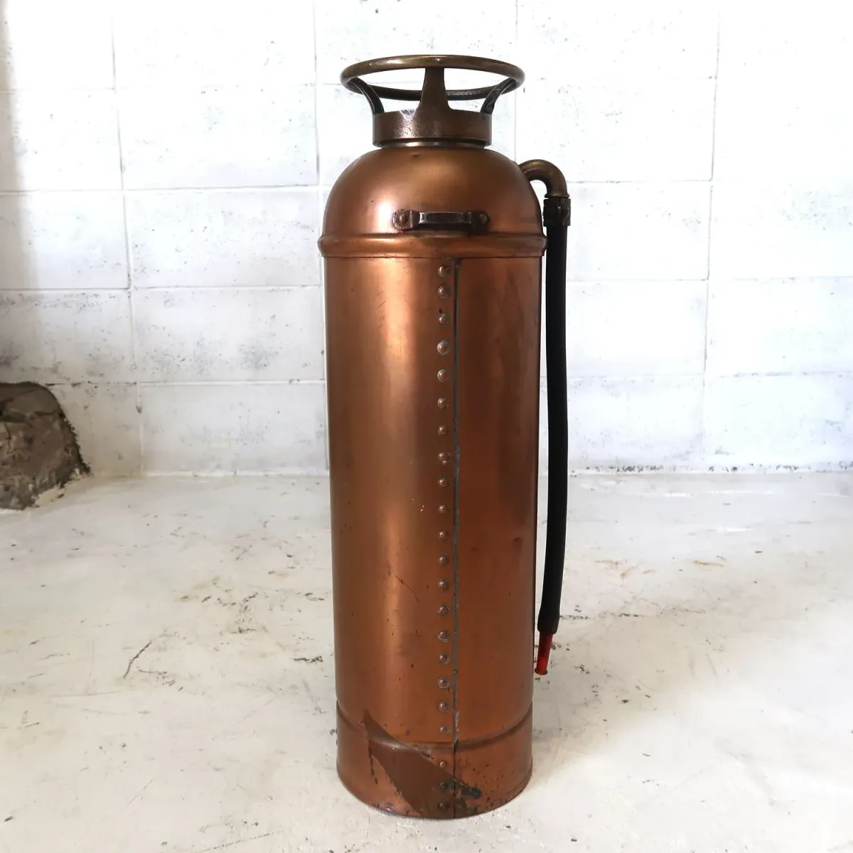 ビンテージ 消火器 銅×真鍮