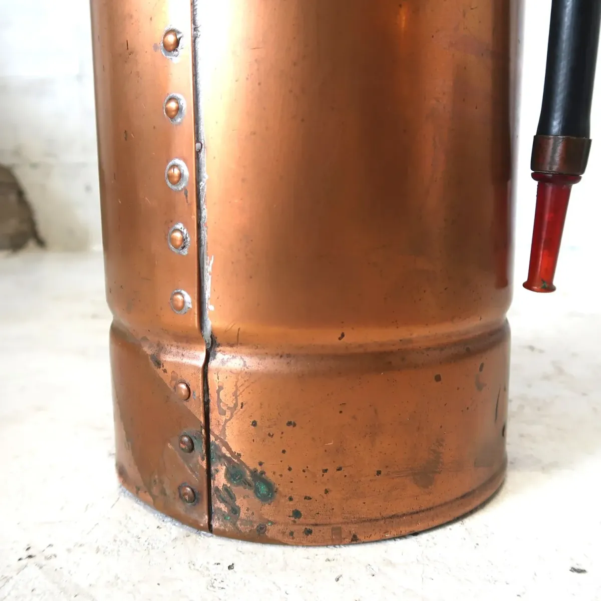 ビンテージ 消火器 銅×真鍮