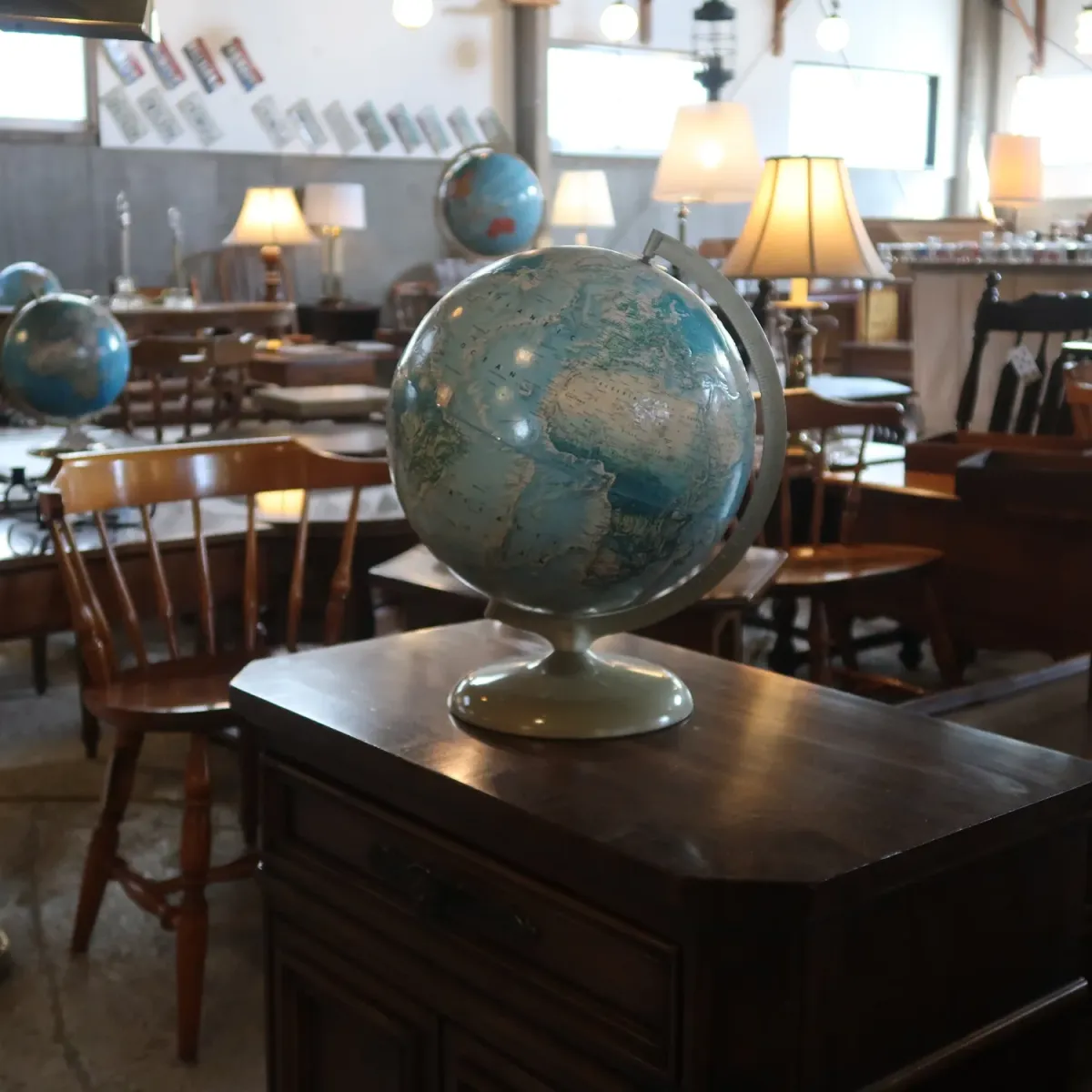 RAND McNALLY社 ビンテージ 地球儀