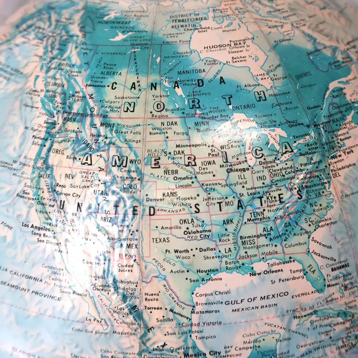 RAND McNALLY社 ビンテージ 地球儀