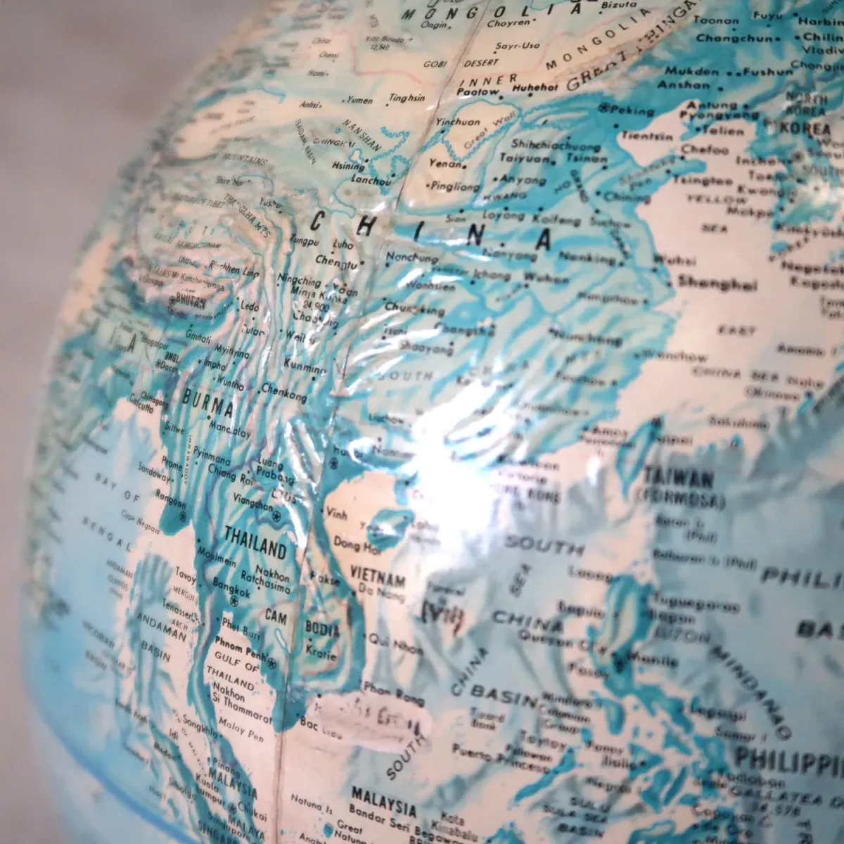 RAND McNALLY社 ビンテージ 地球儀