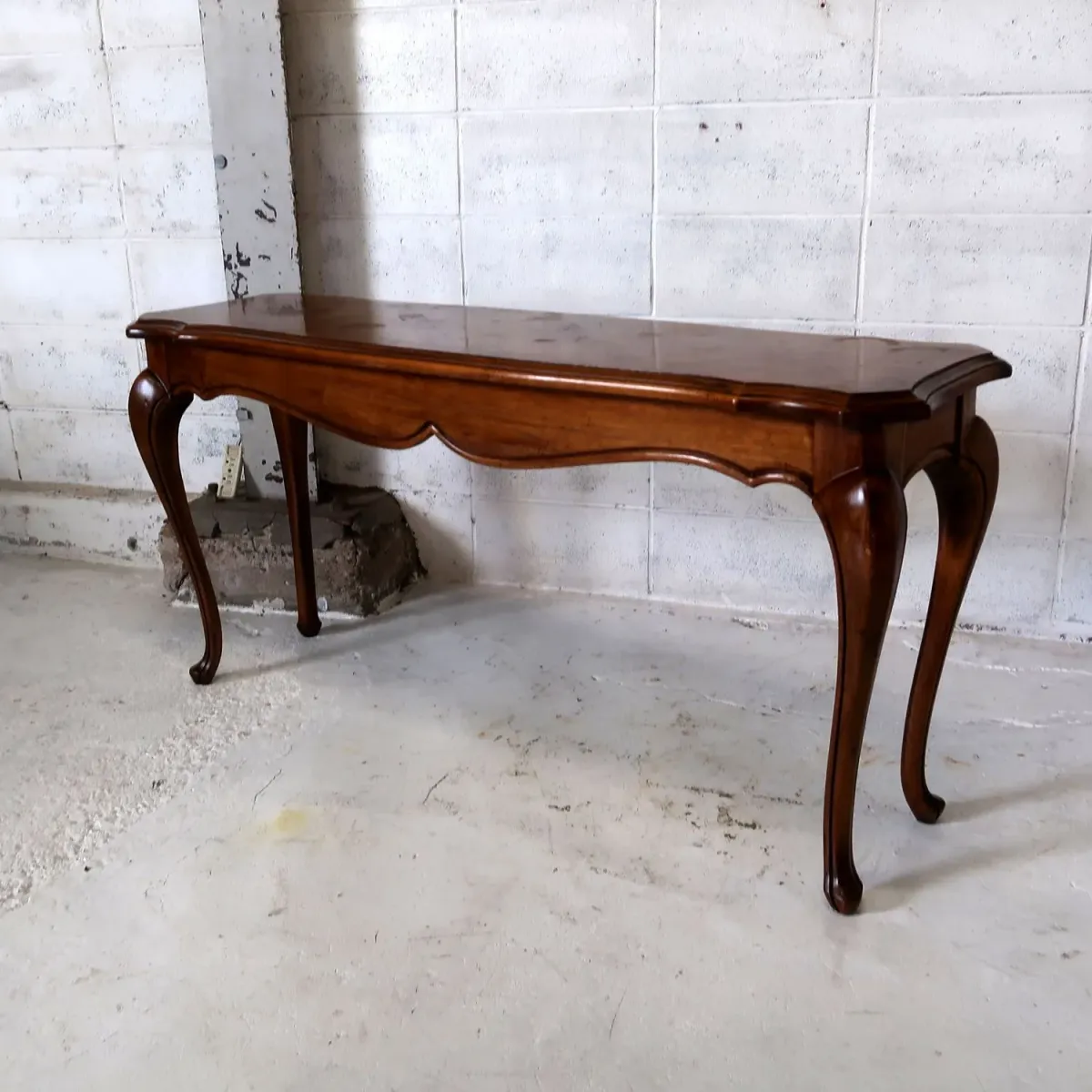 アンティーク ウッドコンソールテーブル