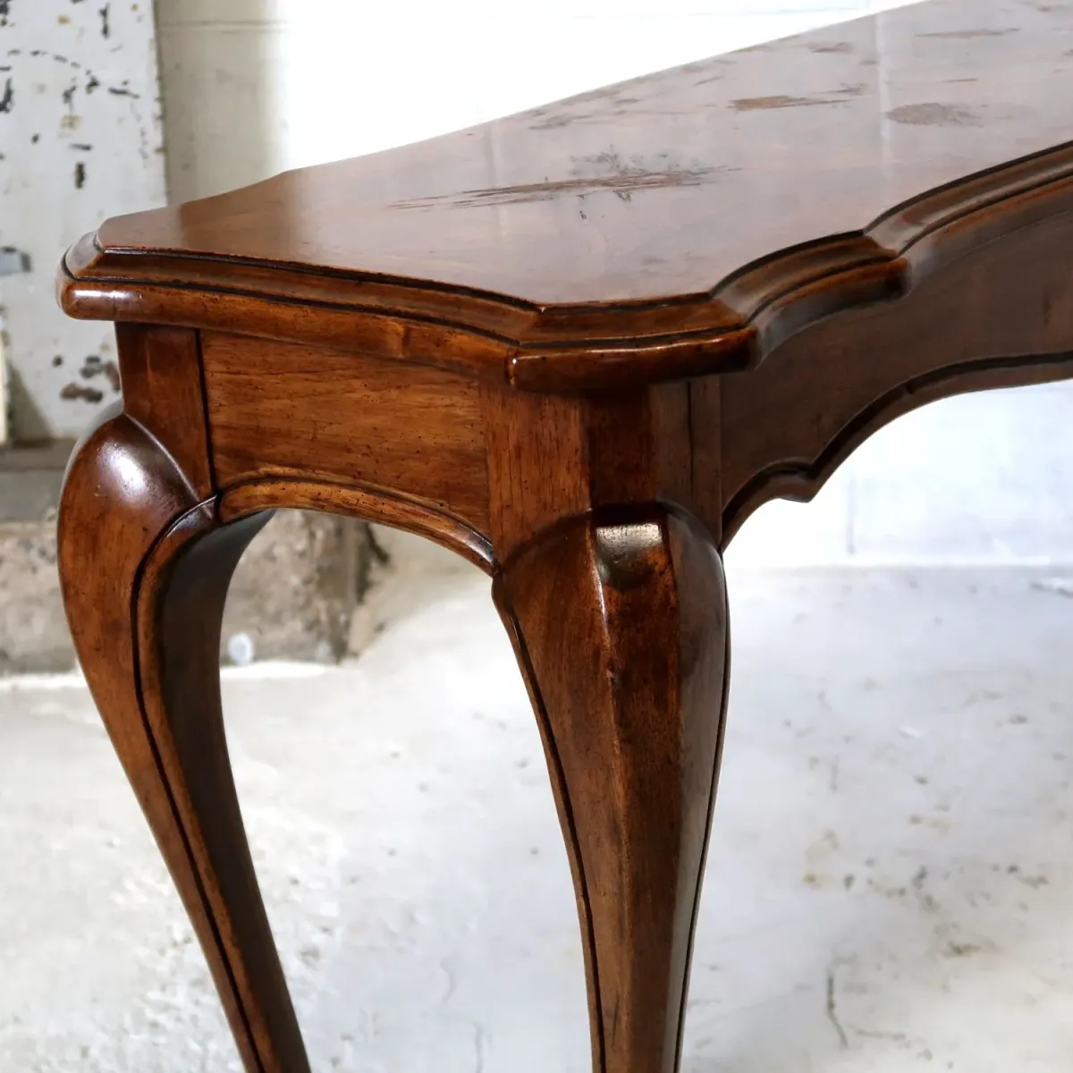 アンティーク ウッドコンソールテーブル