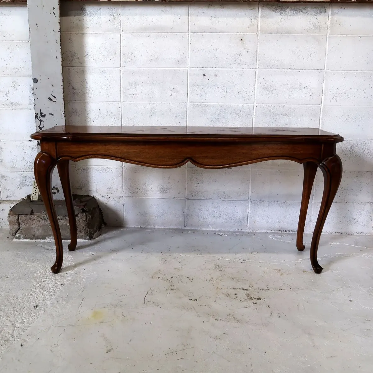 アンティーク ウッドコンソールテーブル