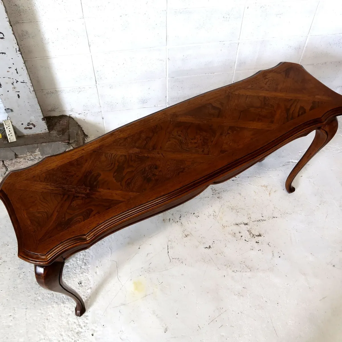 アンティーク ウッドコンソールテーブル