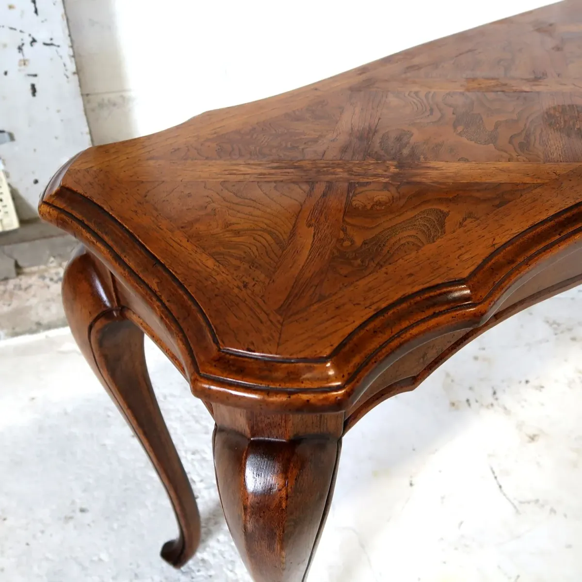 アンティーク ウッドコンソールテーブル