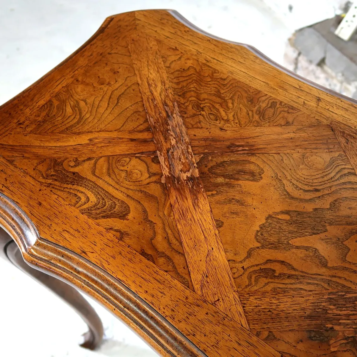 アンティーク ウッドコンソールテーブル