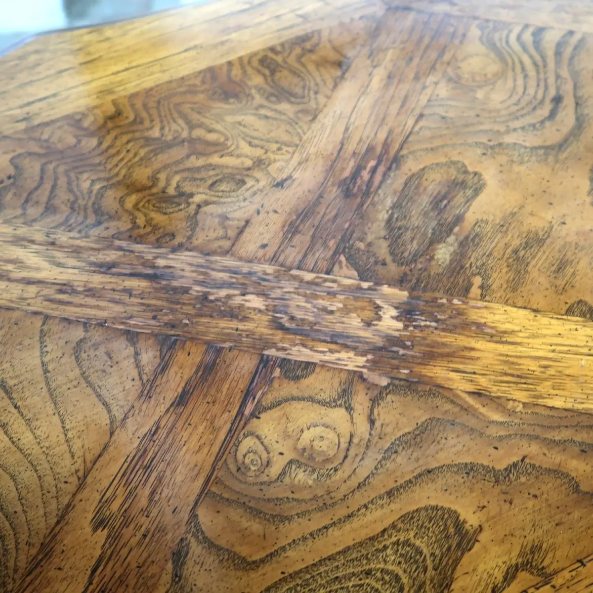 アンティーク ウッドコンソールテーブル