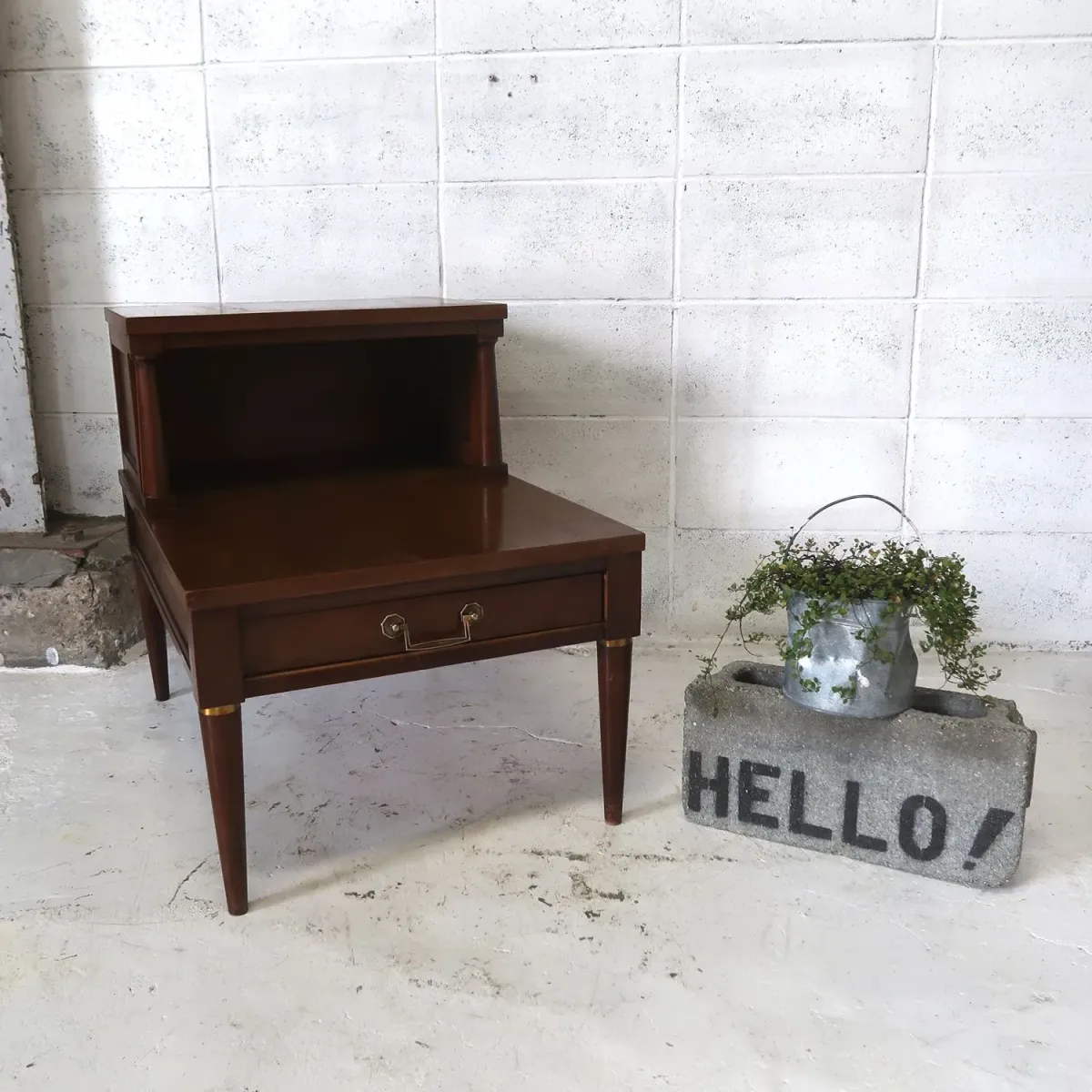 アンティーク ステップエンドテーブル