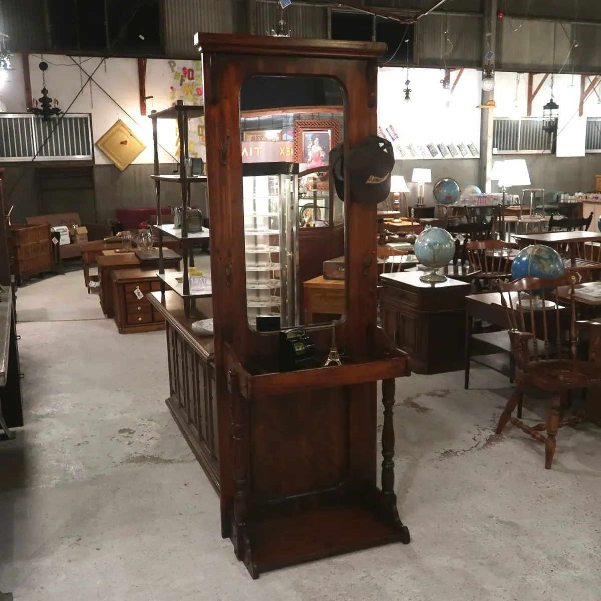 アンティーク ホールスタンド