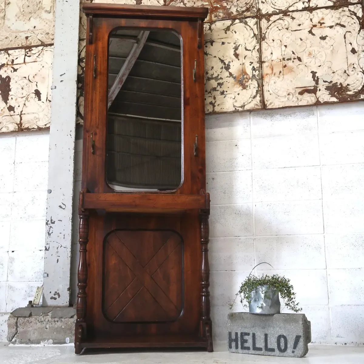 アンティーク ホールスタンド