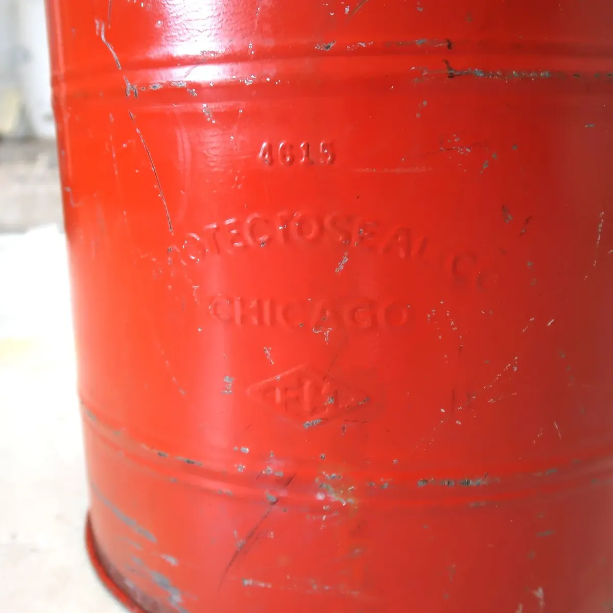 PROTECTOSEAL CO. ビンテージ セーフティカン