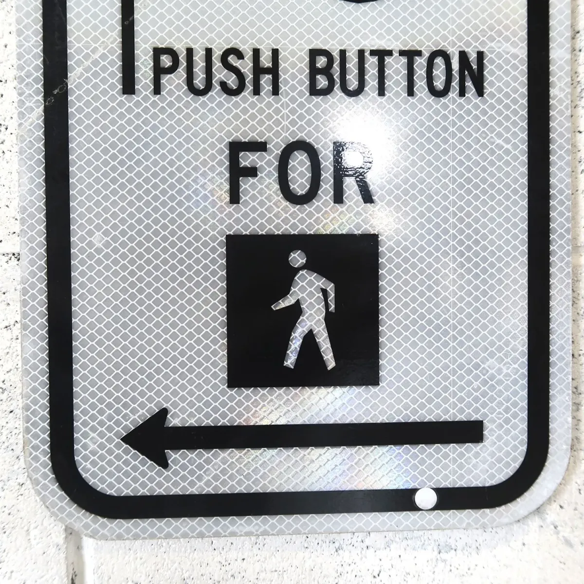 PUSH BUTTON ロードサイン