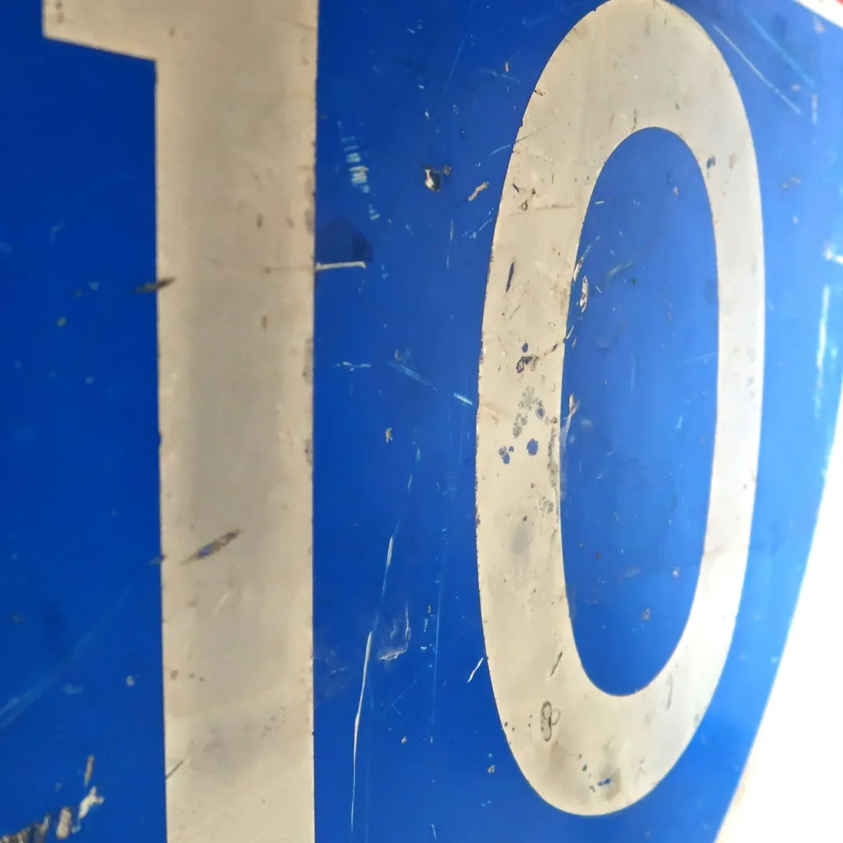 INTERSTATE CALIFORNIA 10 ロードサイン
