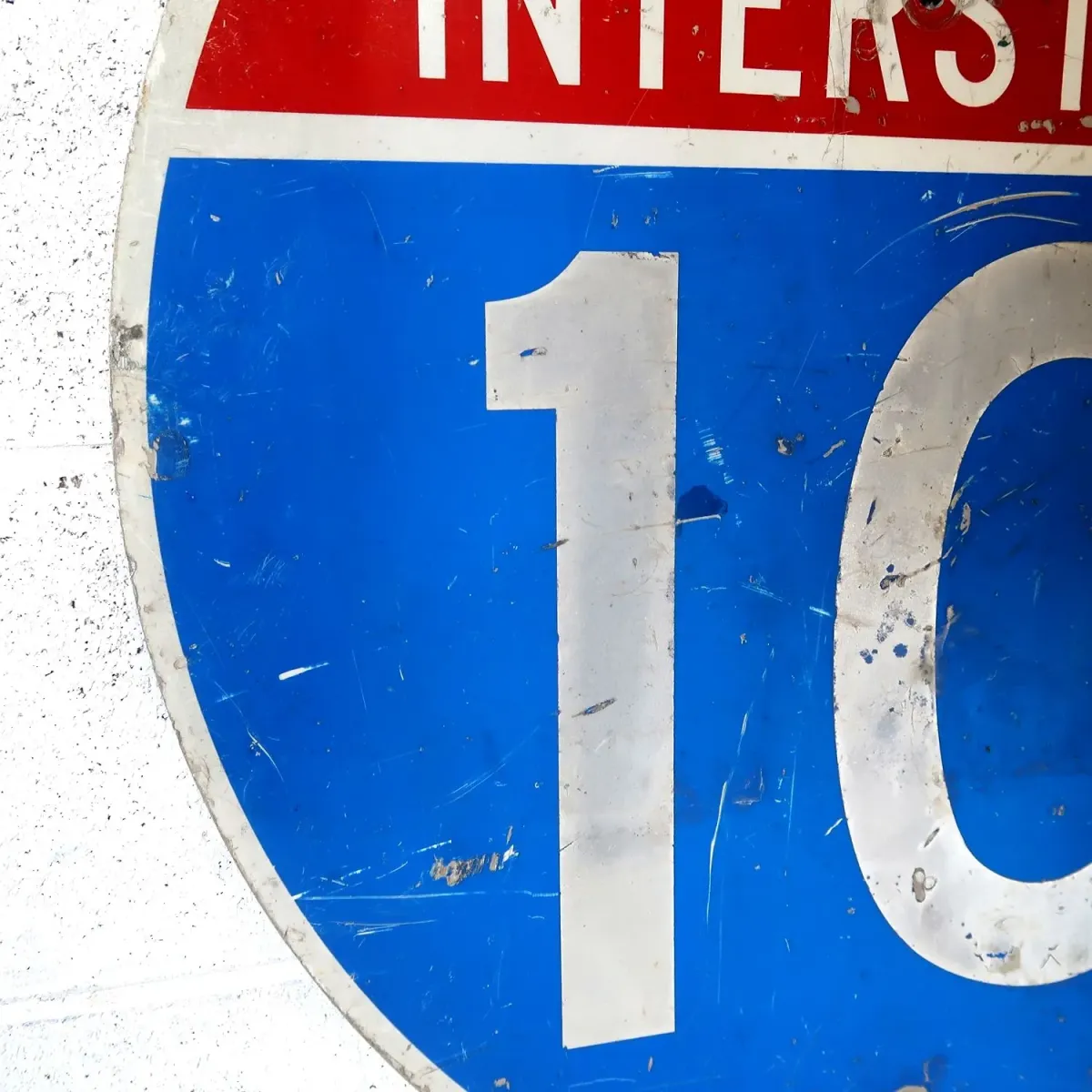 INTERSTATE CALIFORNIA 10 ロードサイン