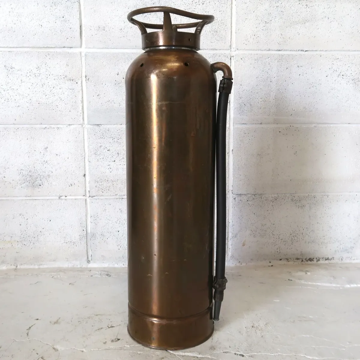 ビンテージ 消火器 銅×真鍮