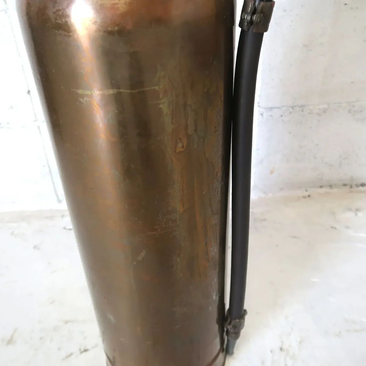 ビンテージ 消火器 銅×真鍮