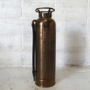 ビンテージ 消火器 銅×真鍮