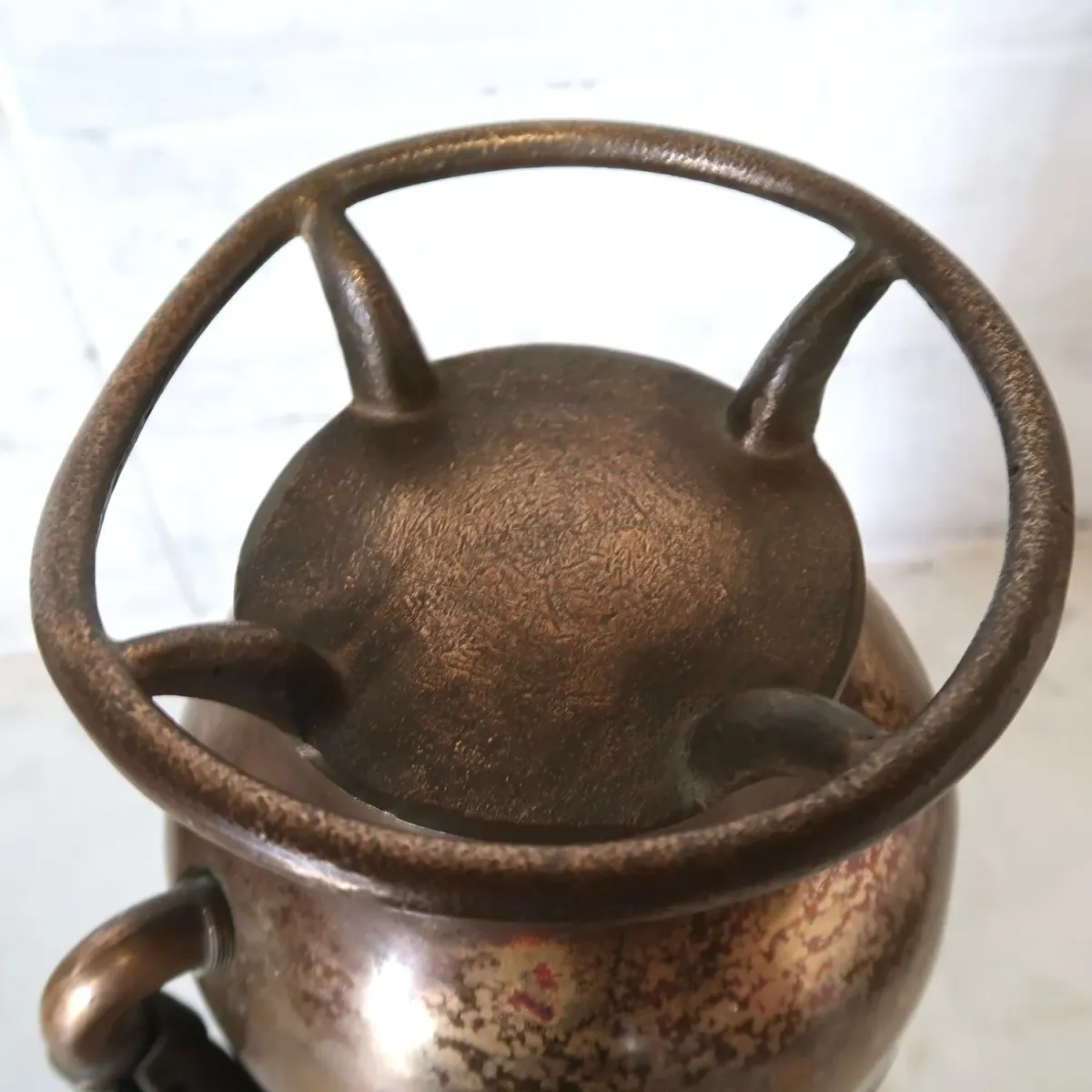 ビンテージ 消火器 銅×真鍮