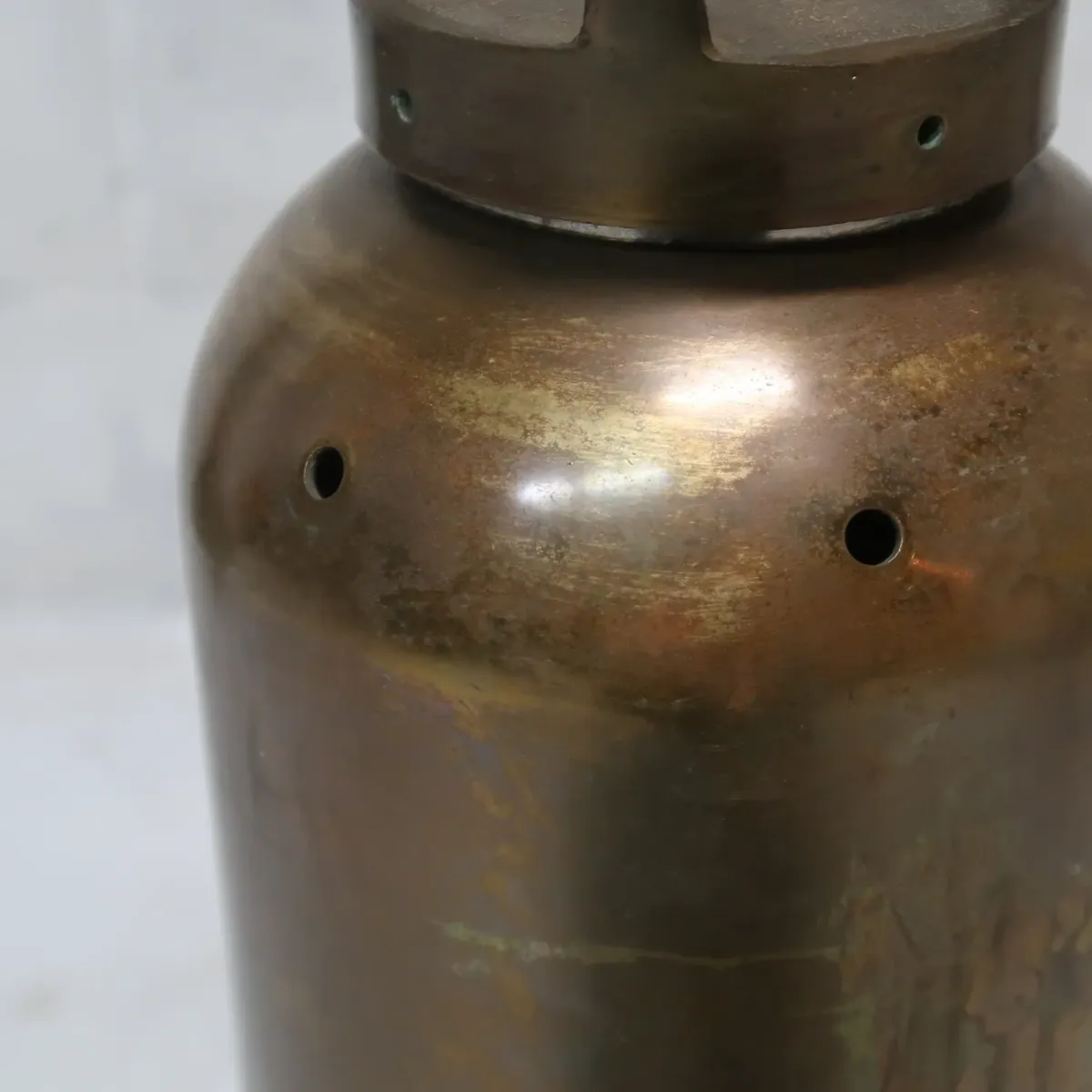 ビンテージ 消火器 銅×真鍮