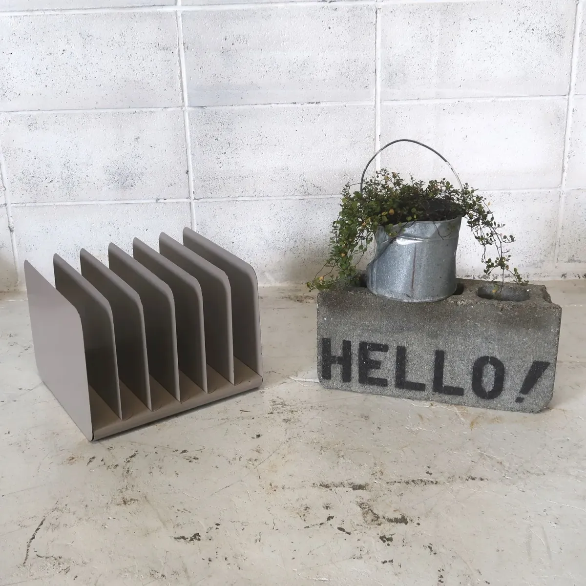 ビンテージ デスクオーガナイザー