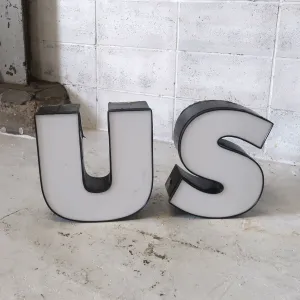 ビンテージ レターサイン S