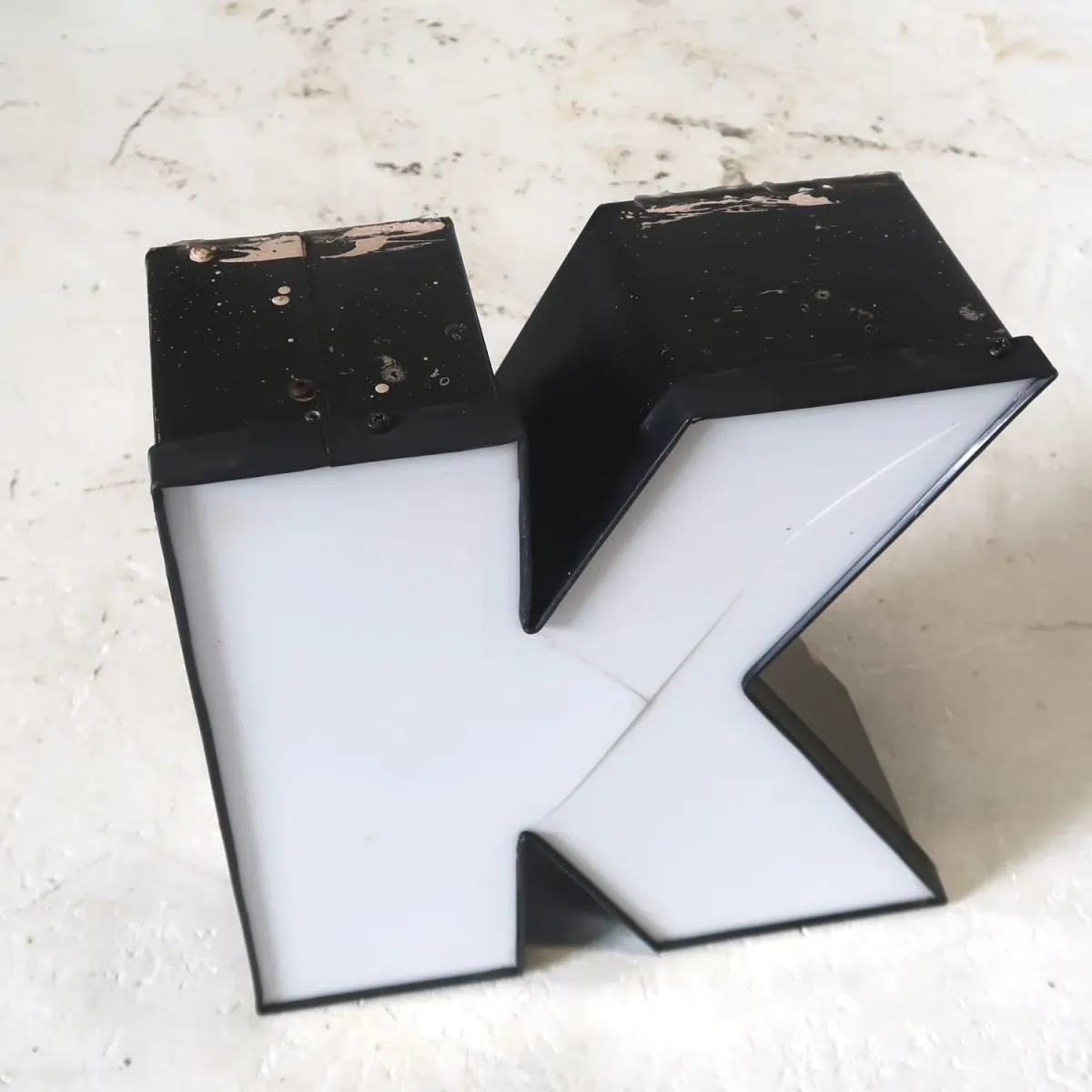 ビンテージ レターサイン K