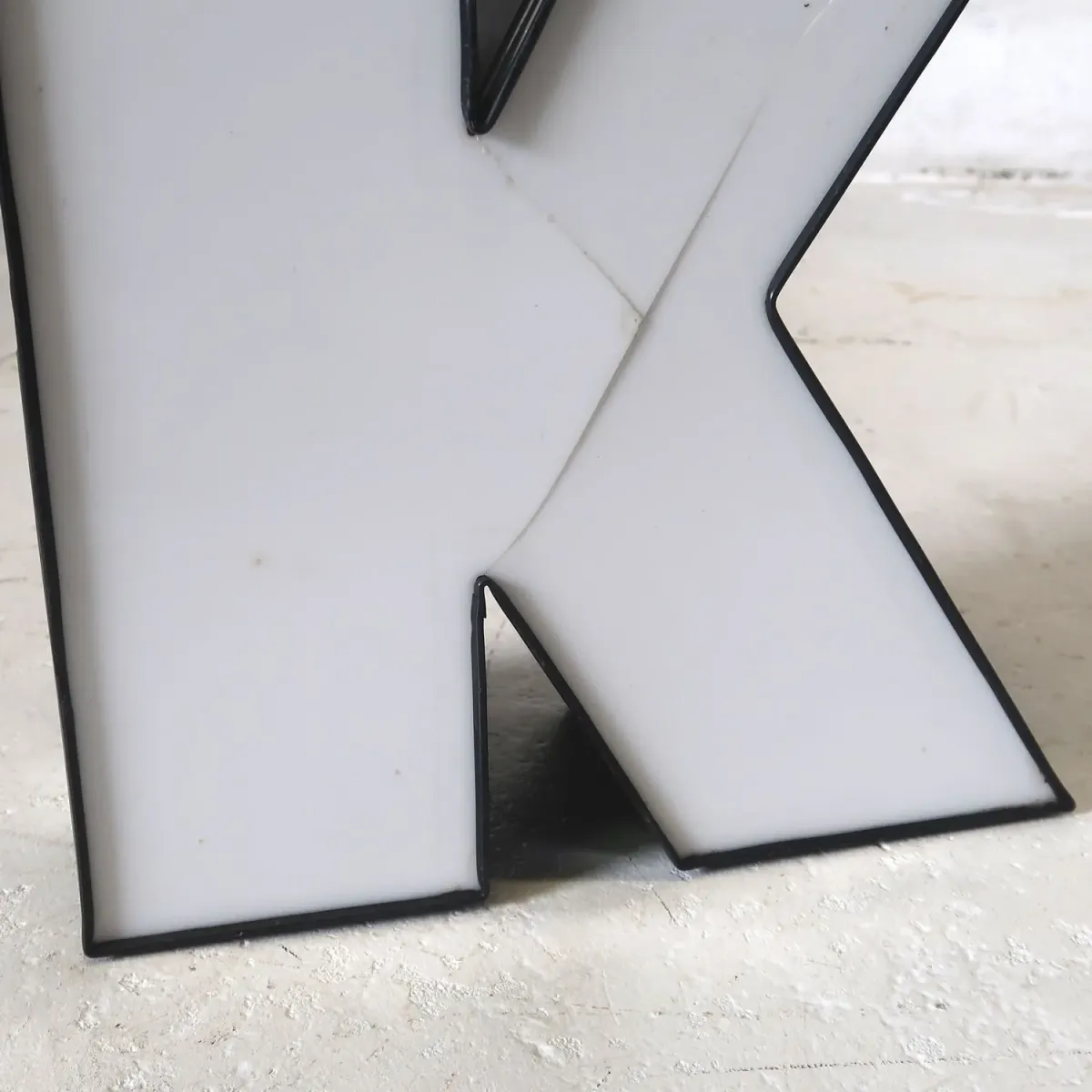 ビンテージ レターサイン K