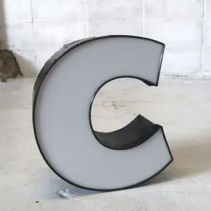 ビンテージ レターサイン C