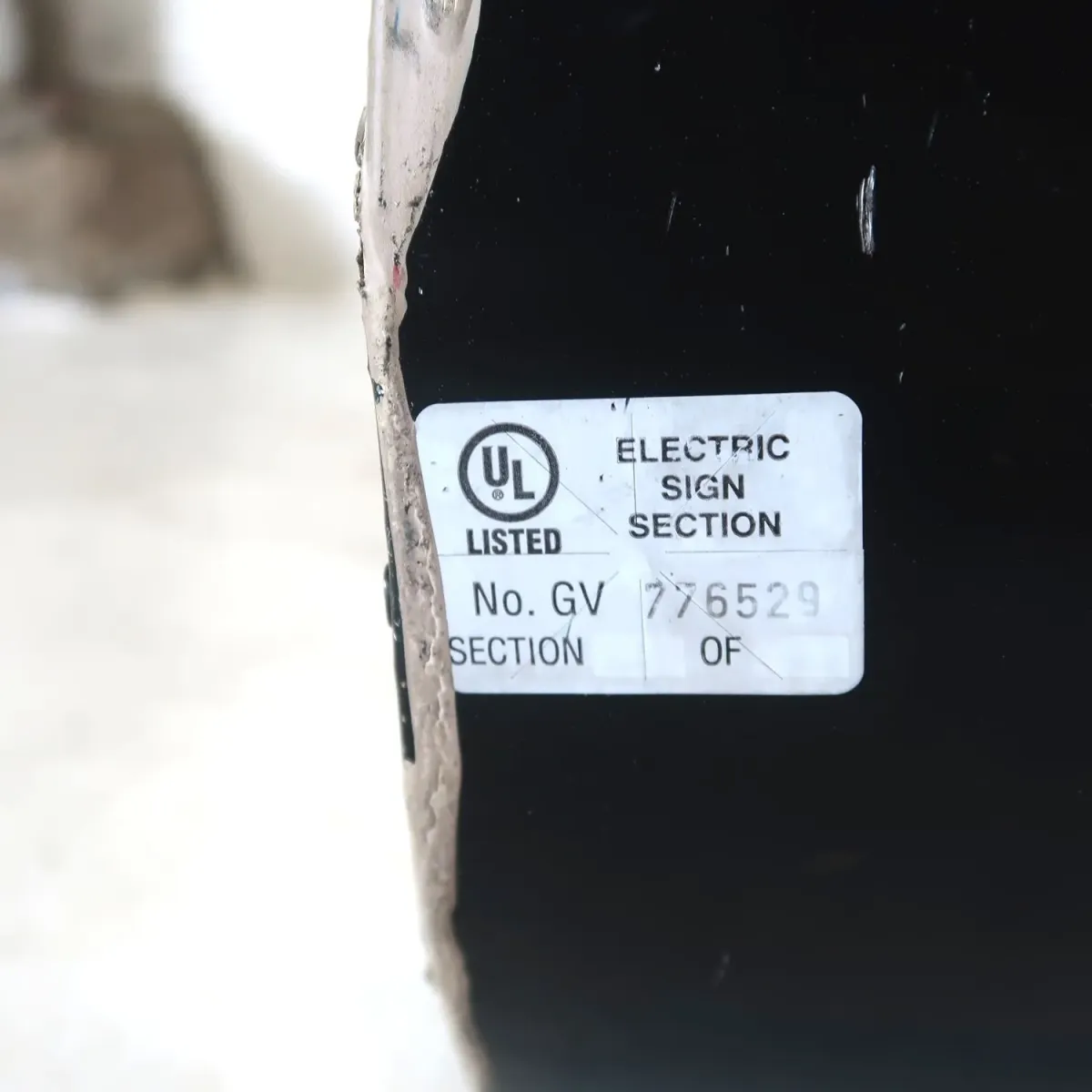 ビンテージ レターサイン C