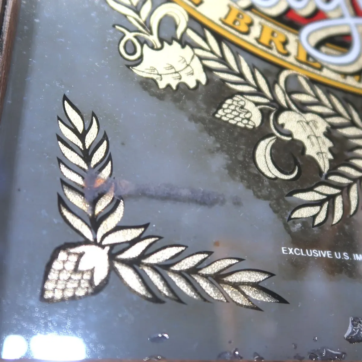 AMSTEL light ビンテージ パブミラー