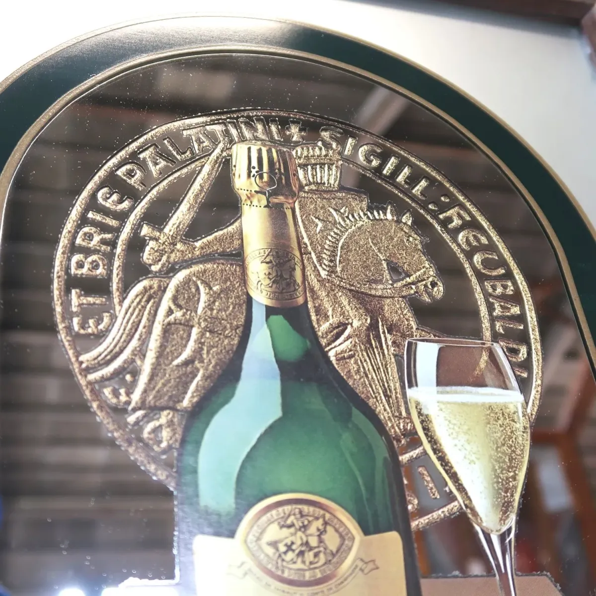 TAITTINGER ビンテージ パブミラー