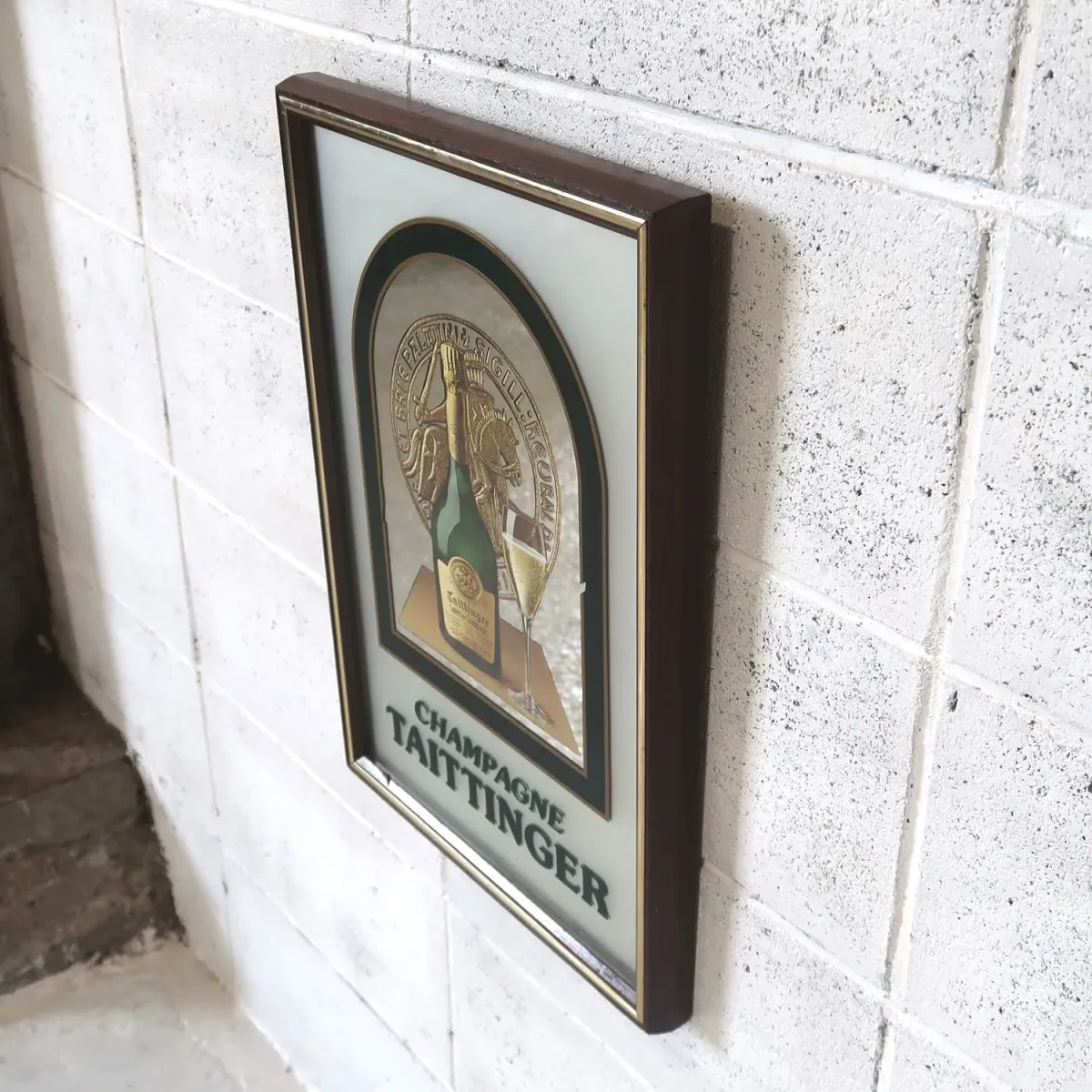 TAITTINGER ビンテージ パブミラー