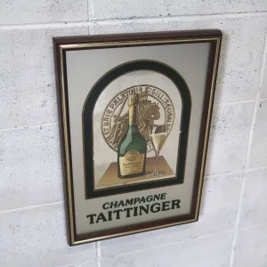 TAITTINGER ビンテージ パブミラー